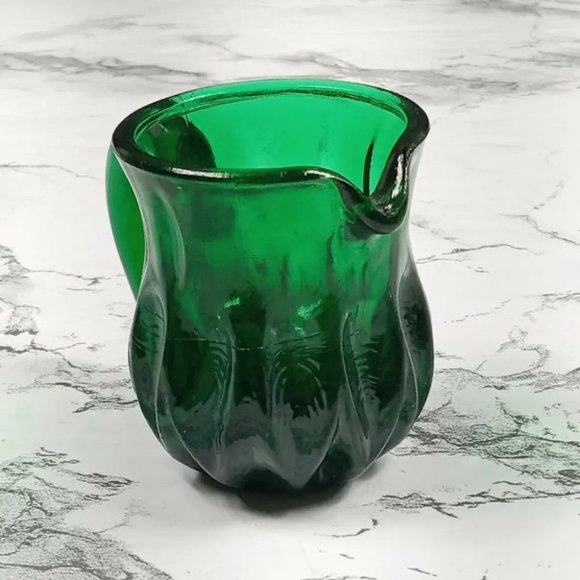 Degenhart Glass Mini Pitcher Trinket Paperweight Toothpick Vtg - Picture 5 of 10